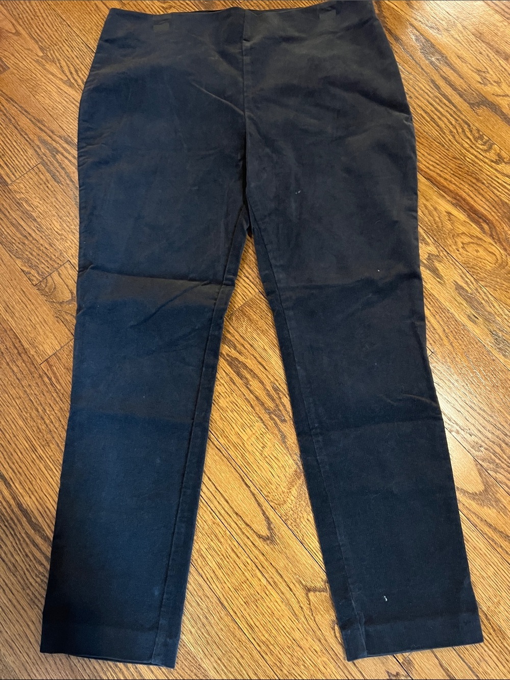 Lauren Ralph Lauren Dark Grey Corduroy Leggings